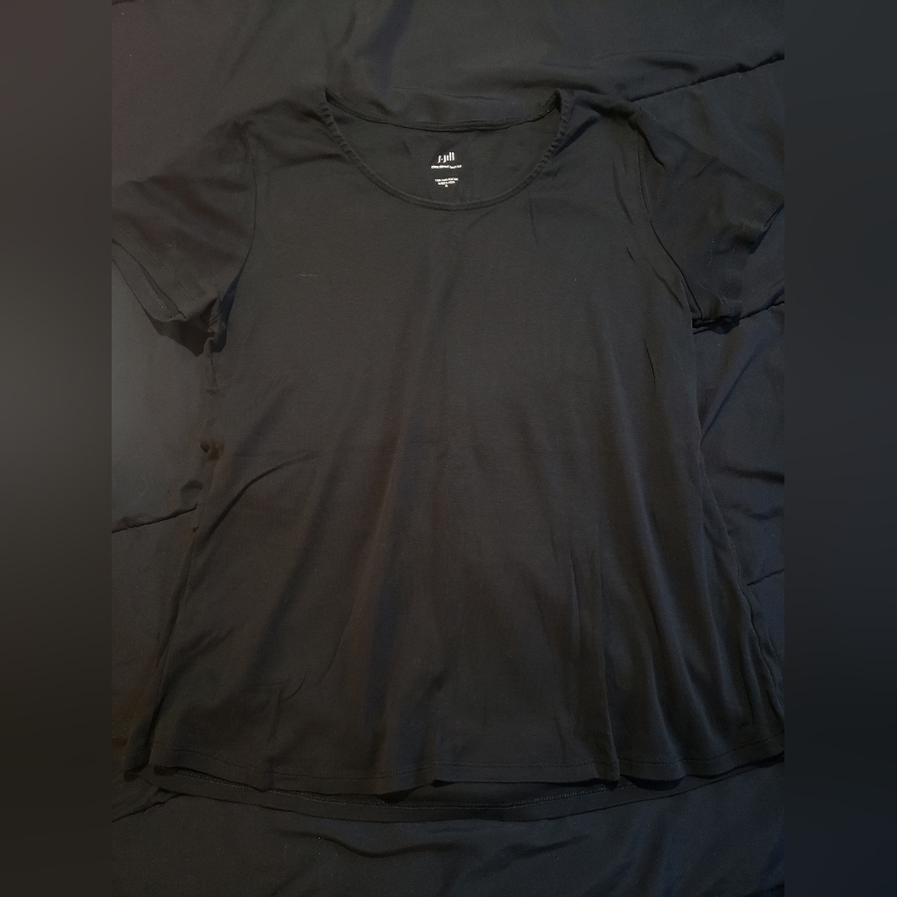 J. Jill • women's small • black short sleeve top